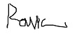 Unterschrift von Ravic Necherophes