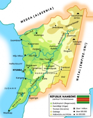Karte Nambewes