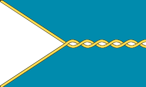 Datei:Nedersassonien Flagge.svg