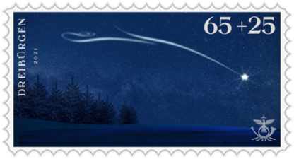 Weihnachtsbriefmarke 2021 65+25 Rpf