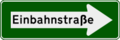 Einbahnstraße