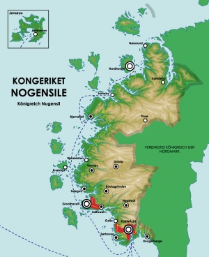 Karte des Königreichs