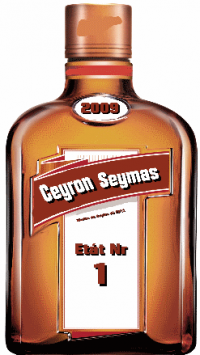 Eine 2l Flasche Ceyron Seymas
