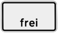(für) ... frei