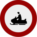 Verbot für Schneemobile