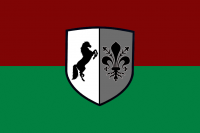 Flagge des Großherzogtums Hohenburg-Lohe