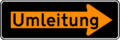 Fortsetzung einer Umleitung