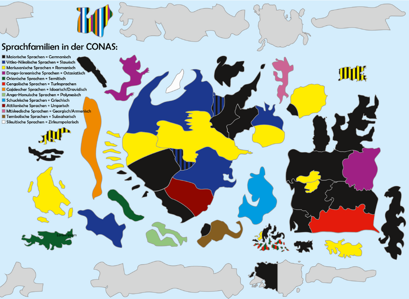 Datei:Landkarte Absurdistan Sprachenfamilien.png